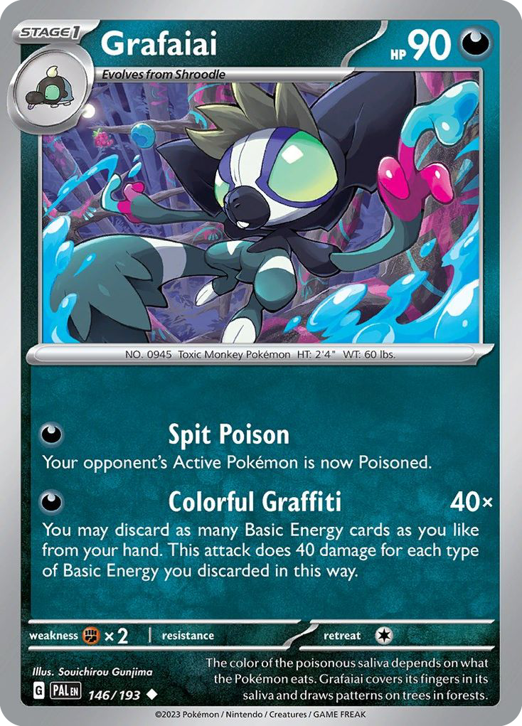 Grafaiai (146/193) - [Reverse Holo] Paldea Evolved (PAL)