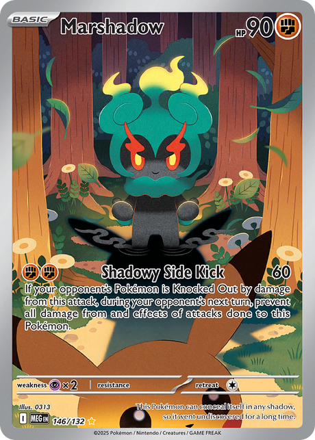 Marshadow (146/132) - [Illustration Rare] Mega Evolution (MEG)