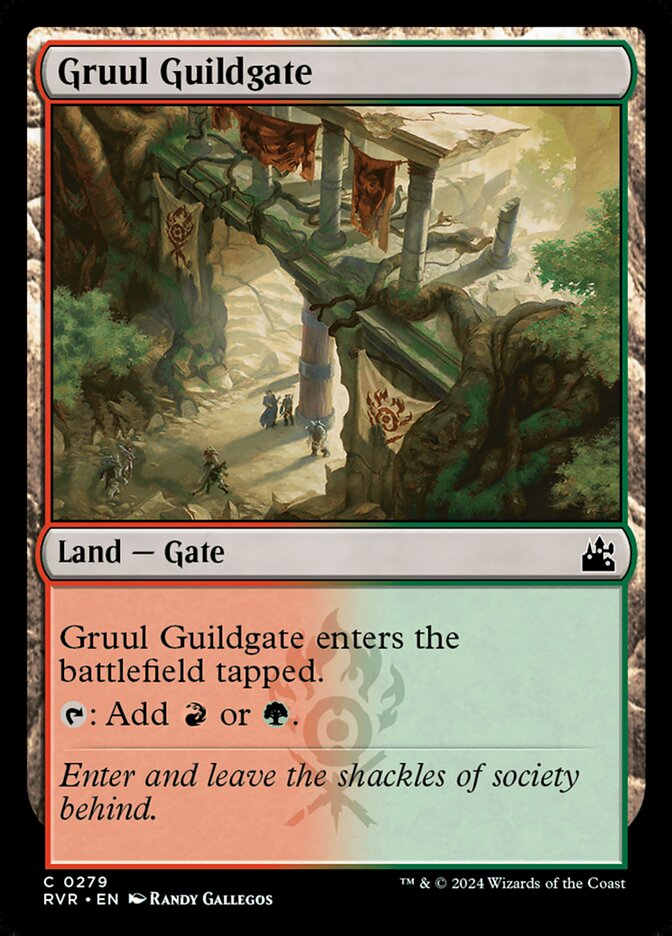 Gruul Guildgate (279) - Ravnica Remastered (RVR)