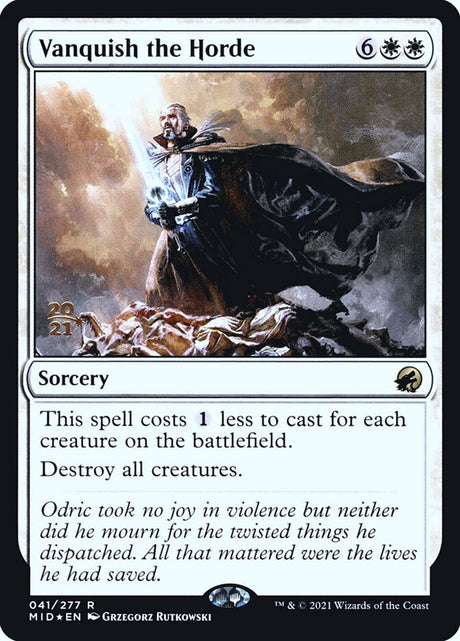 Vanquish the Horde (41s) - Innistrad: Midnight Hunt Promos (PMID)