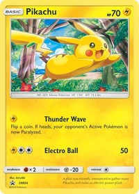Pikachu SM04 Target Non Holo (SM04) - SM Promos (SMP)