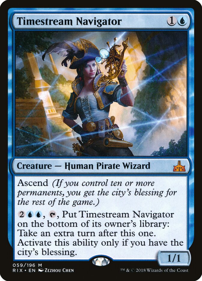 Timestream Navigator (59) - Rivals of Ixalan (RIX)