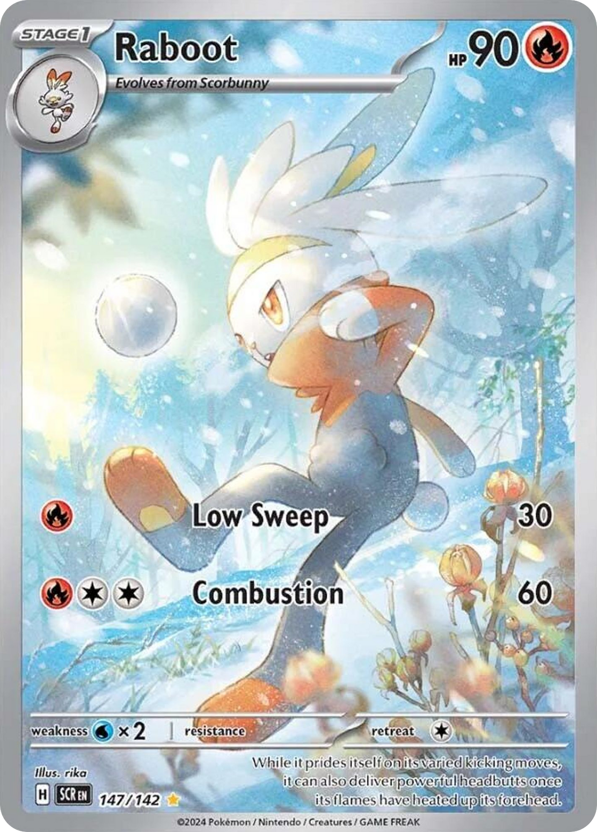 Raboot (147/142) - [Illustration Rare] Stellar Crown (SCR)