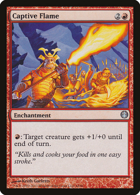 Captive Flame (68) - Duel Decks: Knights vs. Dragons (DDG)