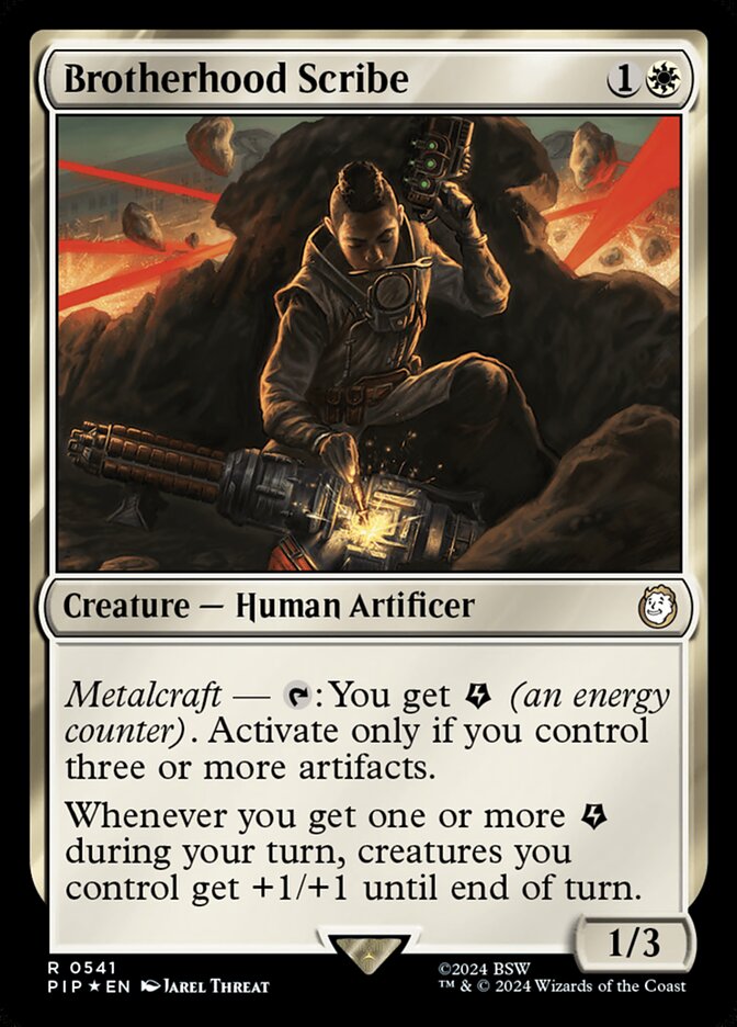 Brotherhood Scribe - [Surge Foil] Fallout (PIP)