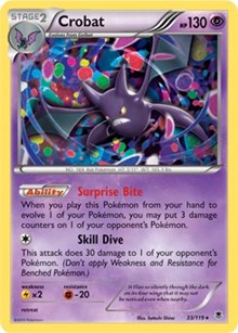 Crobat - 33/119 (Cosmos Holo) (33) - Miscellaneous Cards & Products (MCAP)