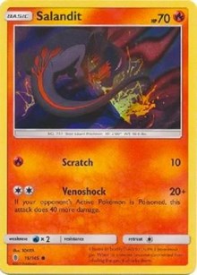 Salandit - 15/145 (Collection Promo) (15) - League & Championship Cards (PR)