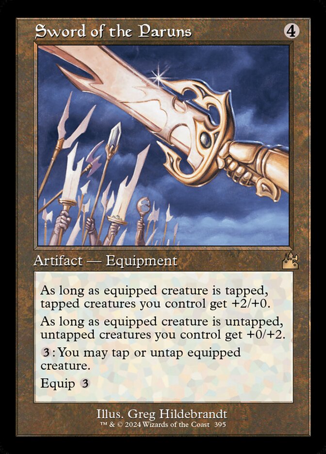 Sword of the Paruns (395) - Ravnica Remastered (RVR)
