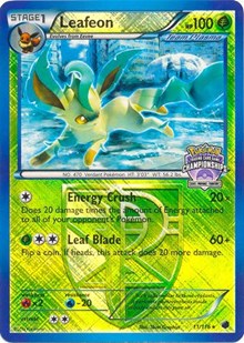 Leafeon - 11/116 (State Championships) (11) - League & Championship Cards (PR)