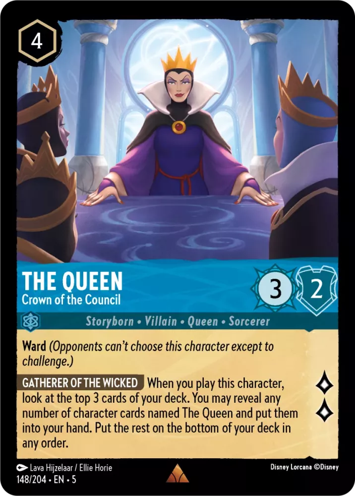 The Queen - Crown of the Council - [Foil] Shimmering Skies (5)