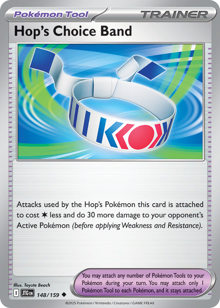 Hop's Choice Band (148/159) - [Reverse Holo] Journey Together (JTG)