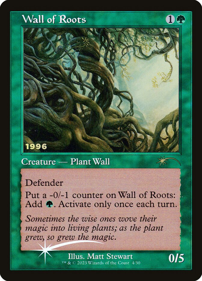 Wall of Roots (4) - 30th Anniversary Play Promos (P30A)