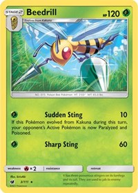 Beedrill (3) - SM - Crimson Invasion (SM04)