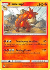 Camerupt (14) - SM - Crimson Invasion (SM04)