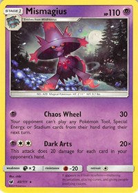Mismagius (40) - SM - Crimson Invasion (SM04)