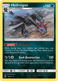 Hydreigon (62) - SM - Crimson Invasion (SM04)