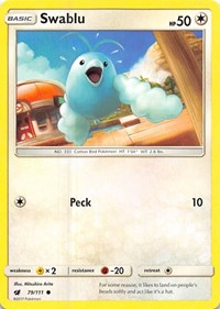 Swablu (79) - SM - Crimson Invasion (SM04)