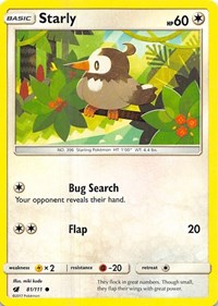 Starly (81) - SM - Crimson Invasion (SM04)