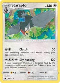 Staraptor (83) - SM - Crimson Invasion (SM04)
