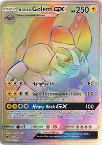 Alolan Golem GX Secret (113) - SM - Crimson Invasion (SM04)