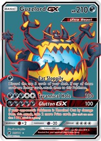Guzzlord GX Full Art (105) - SM - Crimson Invasion (SM04)