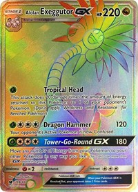 Alolan Exeggutor GX Secret (118) - SM - Crimson Invasion (SM04)