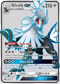 Silvally GX Full Art (108) - SM - Crimson Invasion (SM04)