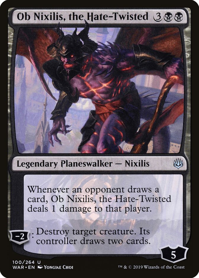 Ob Nixilis, the Hate-Twisted (100) - War of the Spark (WAR)