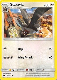 Staravia (82) - SM - Crimson Invasion (SM04)