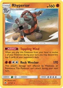 Rhyperior SM Burning Shadows (67) - Deck Exclusives (PR)
