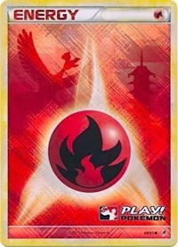Fire Energy - 89/95 (Play! Pokemon) (89) - League & Championship Cards (PR)