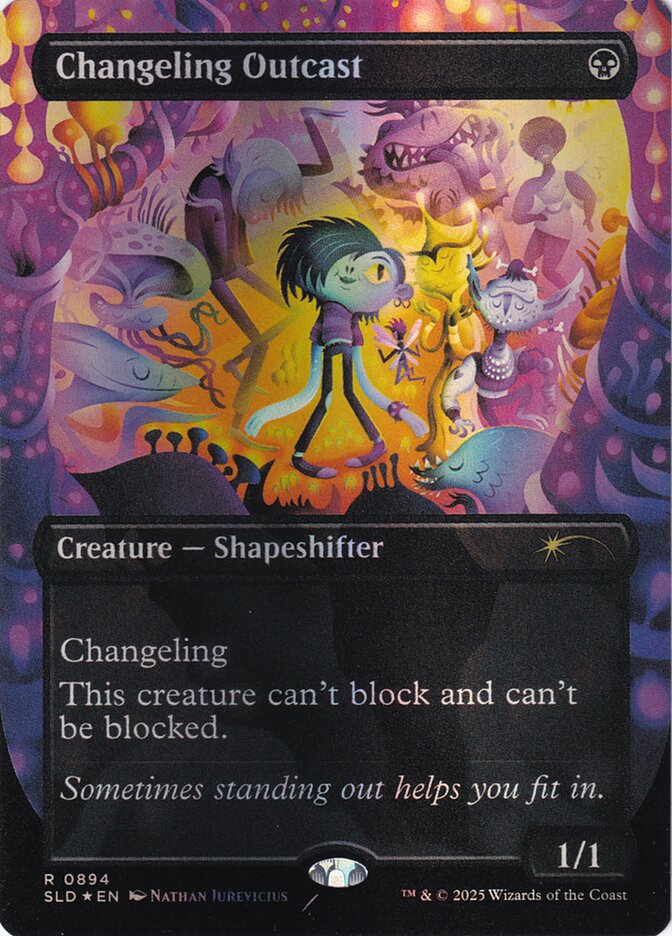 Changeling Outcast (894) - Secret Lair Drop (SLD)