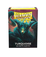 Dragon Shield Deck Protector Sleeves - Matte Turquoise (100 Count)