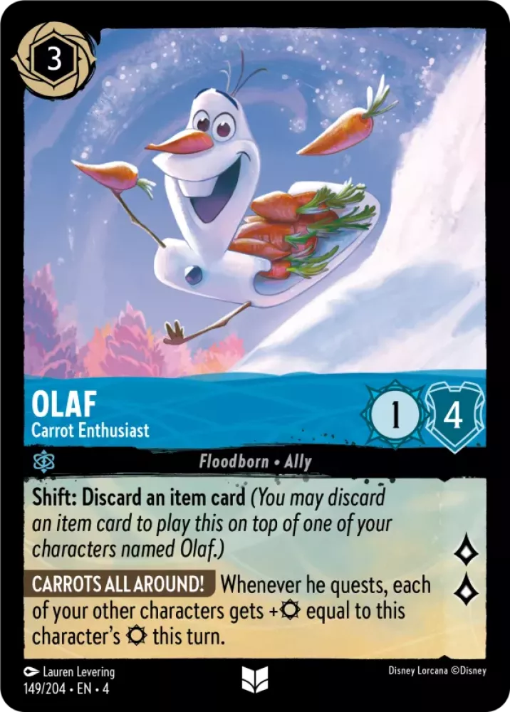 Olaf - Carrot Enthusiast - [Foil] Ursula's Return (4)