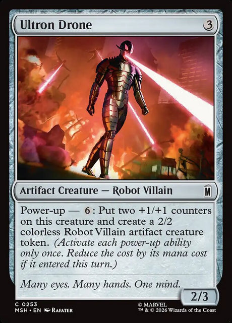 Ultron Drone (253) - Marvel Super Heroes (MSH)