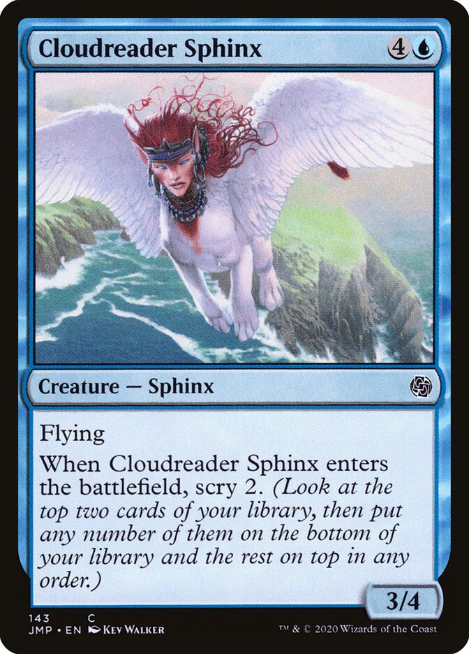 Cloudreader Sphinx (143) - Jumpstart (JMP)