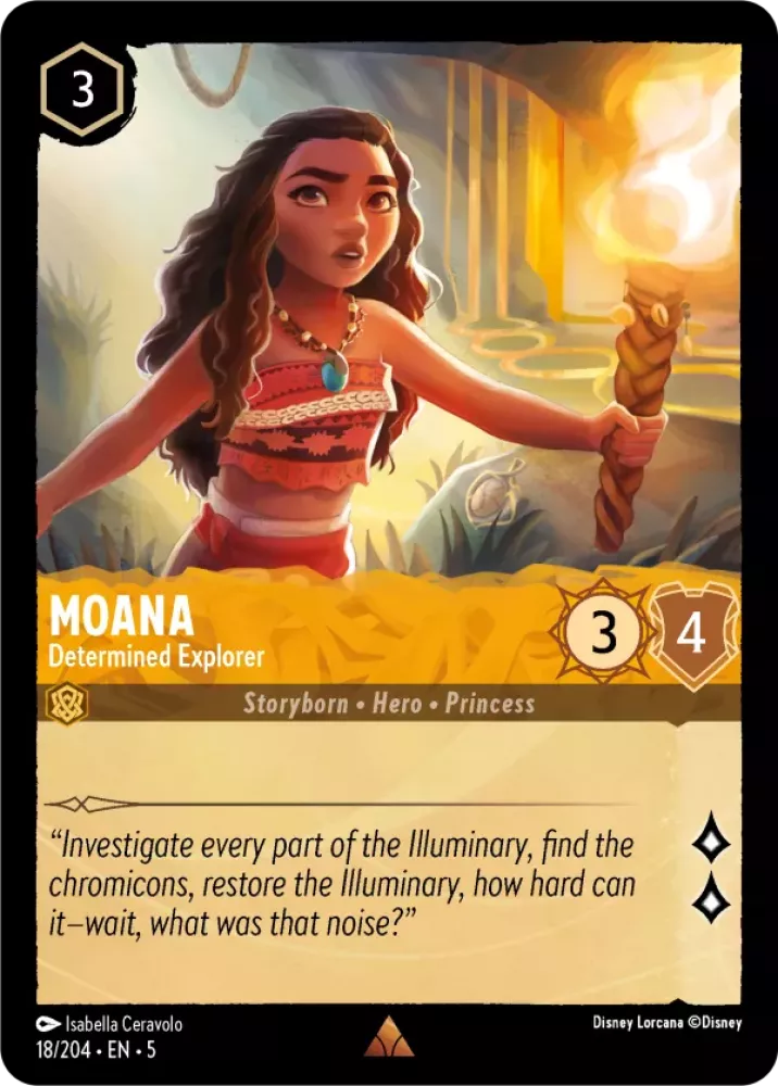 Moana - Determined Explorer - [Foil] Shimmering Skies (5)