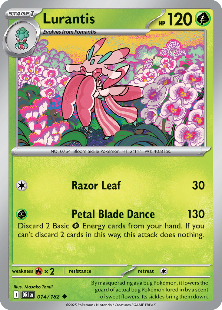 Lurantis (14/182) - Destined Rivals (DRI)