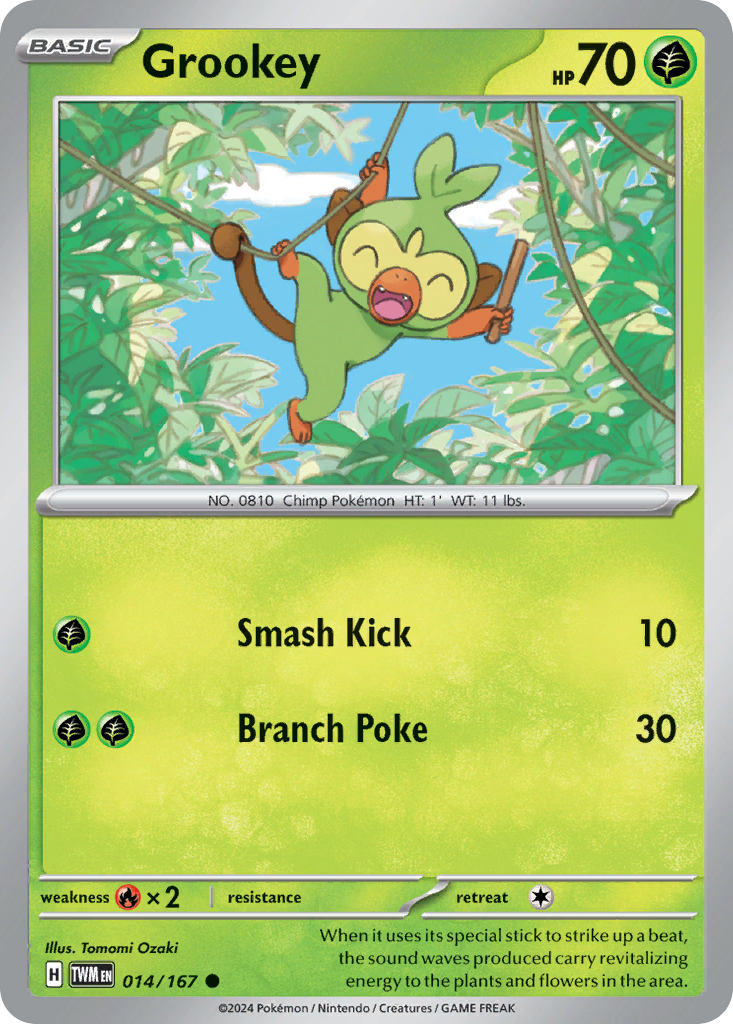 Grookey (14/167) - Twilight Masquerade (TWM)