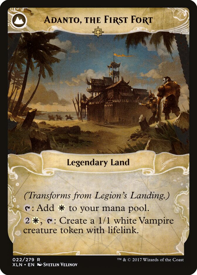 Legion's Landing // Adanto, the First Fort (XLN-22) - The List (PLST)