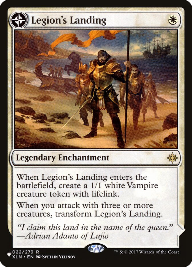 Legion's Landing // Adanto, the First Fort (XLN-22) - The List (PLST)