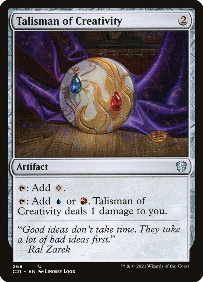 Talisman of Creativity (269) - Commander 2021 (C21)