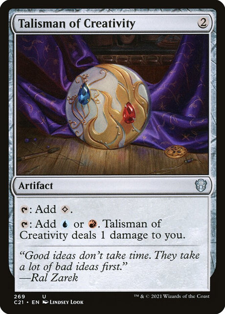 Talisman of Creativity (269) - Commander 2021 (C21)