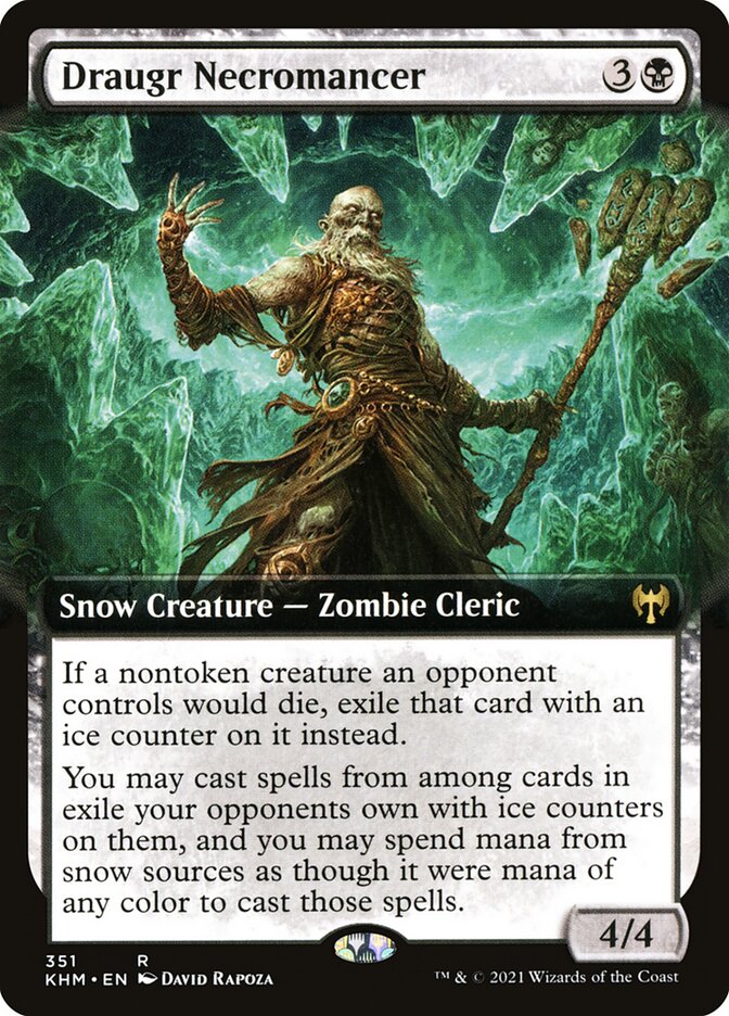 Draugr Necromancer (351) - Kaldheim (KHM)