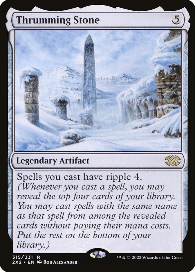 Thrumming Stone (315) - Double Masters 2022 (2X2)