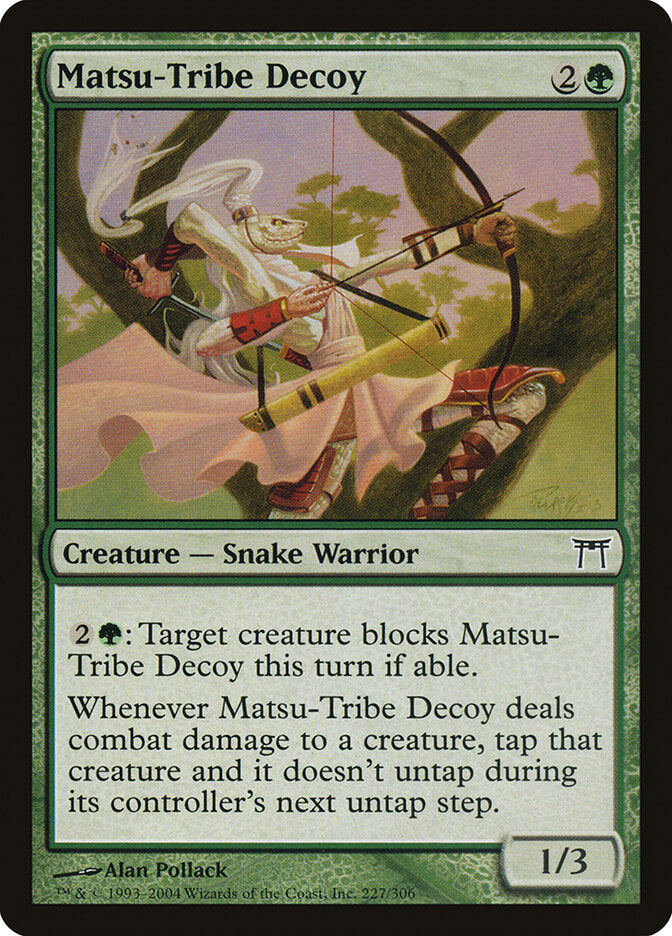 Matsu-Tribe Decoy (227) - Champions of Kamigawa (CHK)