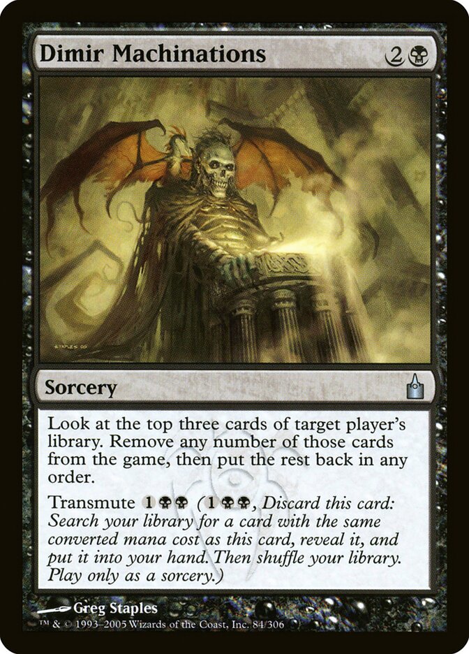 Dimir Machinations (84) - Ravnica: City of Guilds (RAV)