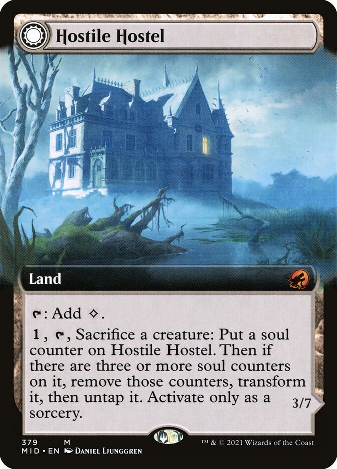 Hostile Hostel // Creeping Inn (379) - Innistrad: Midnight Hunt (MID)