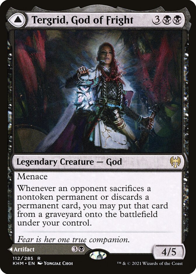 Tergrid, God of Fright // Tergrid's Lantern (112) - Kaldheim (KHM)