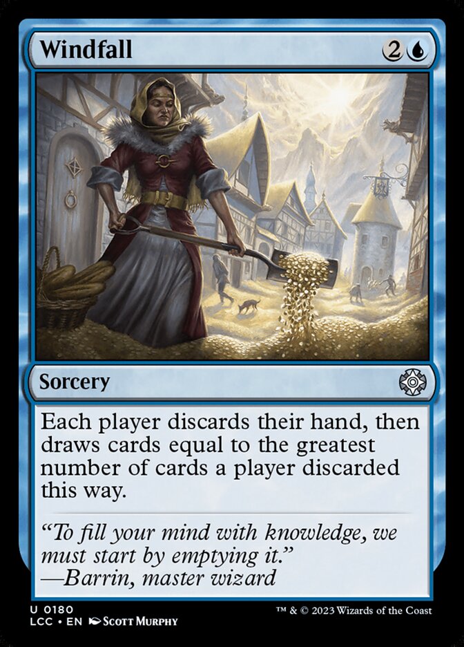 Windfall (180) - The Lost Caverns of Ixalan Commander (LCC)